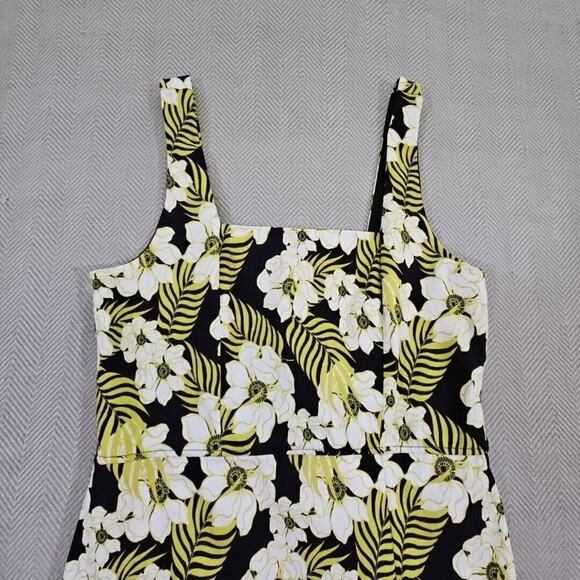 Trixxi Bodycon Dress Women's Size XL Cocktail Yellow & Black Sundress Boho - Picture 7 of 16